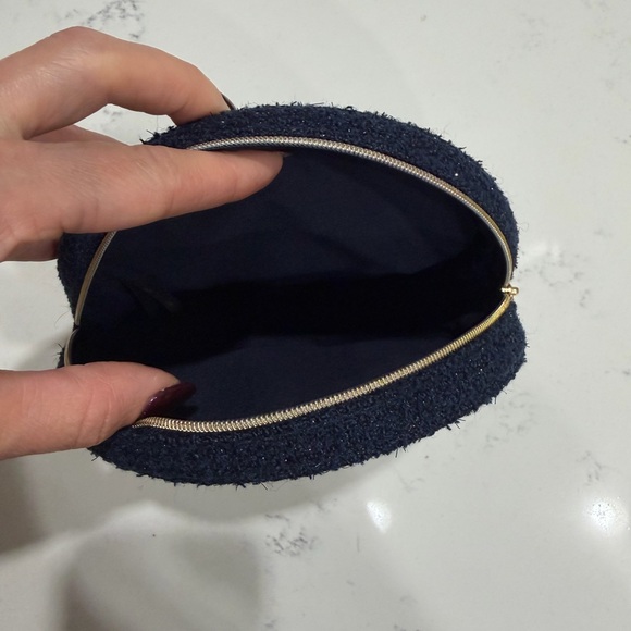 Chanel Beauté cosmetic pouch navy blue - Picture 3 of 5